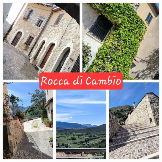 Apartamento Attico E Super Attico Panoramico Rocca di Cambio Exterior foto